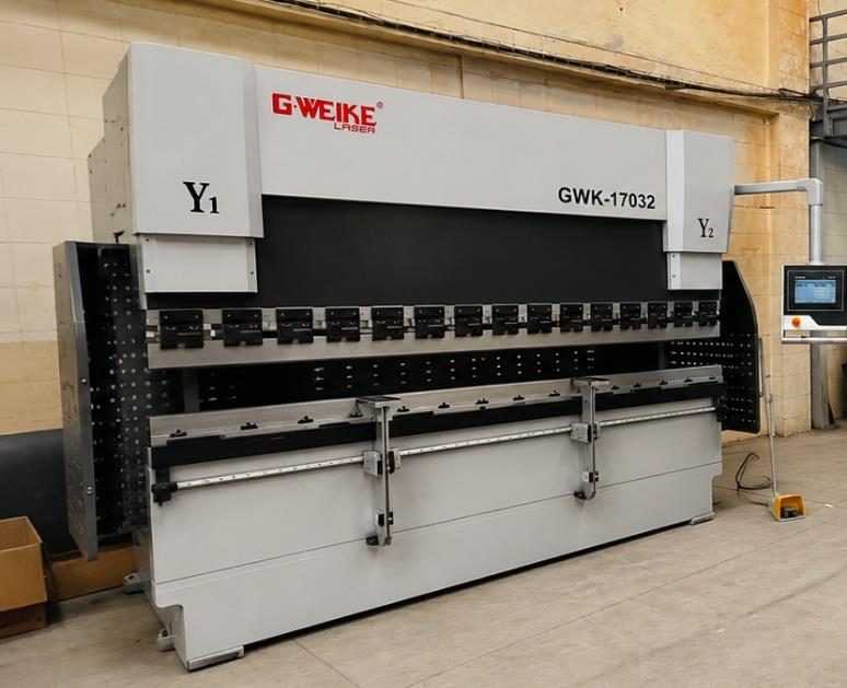 Dobladora CNC GWEIKE en Laser Steel