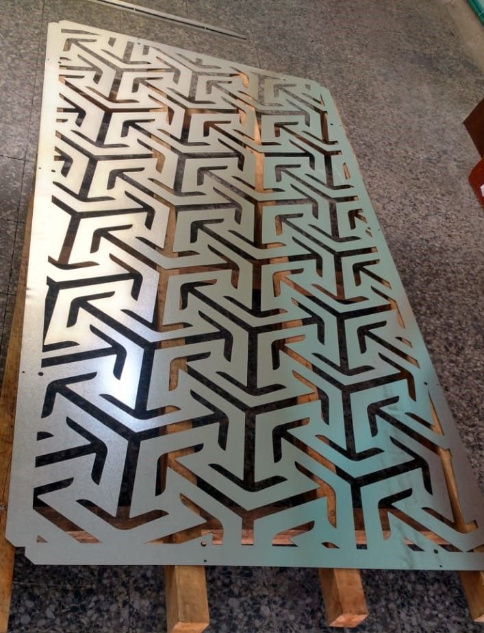 Panel geométrico decorativo